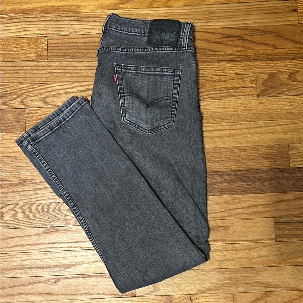 Gray Denim Jeans